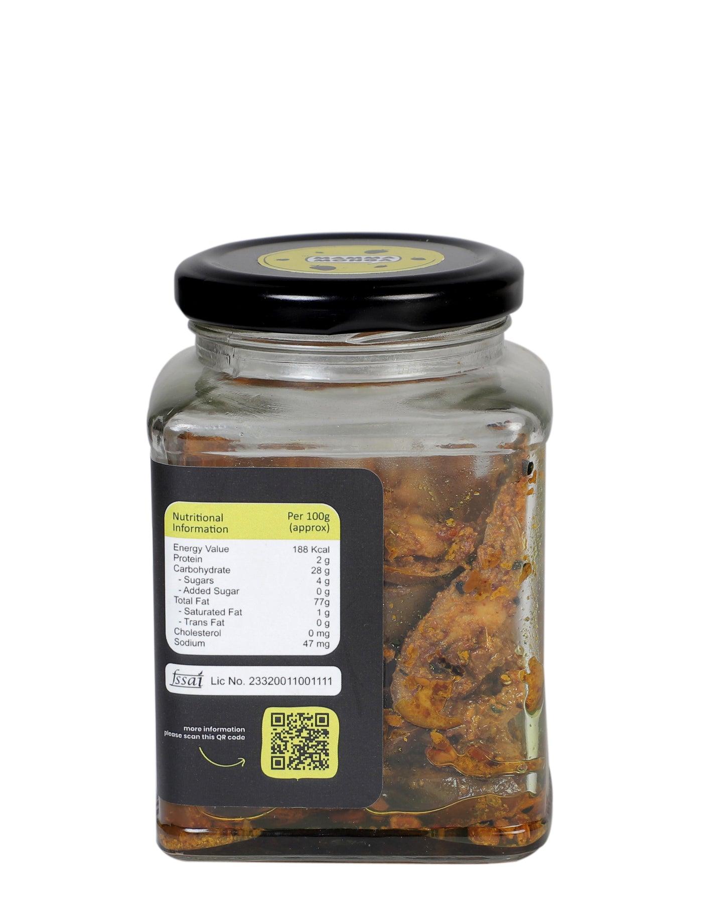 AAM KA AACHAR SUKHA HING WALA, (MANGO PICKLE -DRY)