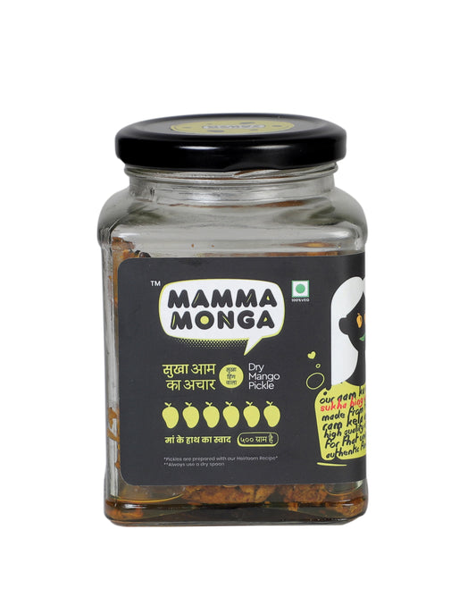 AAM KA AACHAR SUKHA HING WALA,  (MANGO PICKLE -DRY)