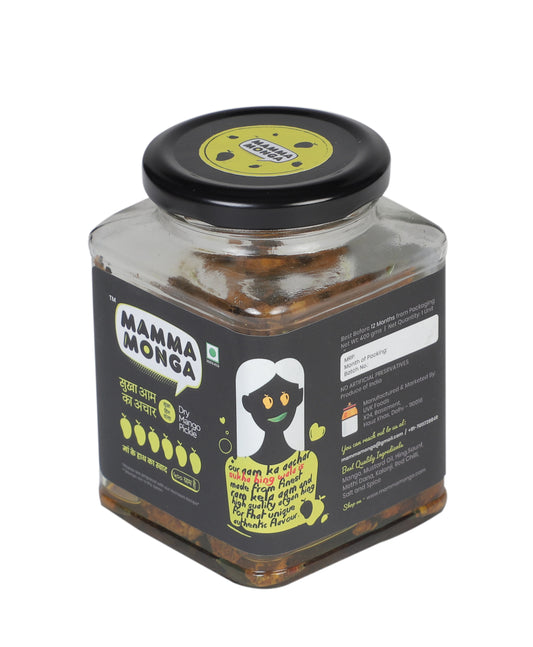 AAM KA AACHAR SUKHA HING WALA,  (MANGO PICKLE -DRY)